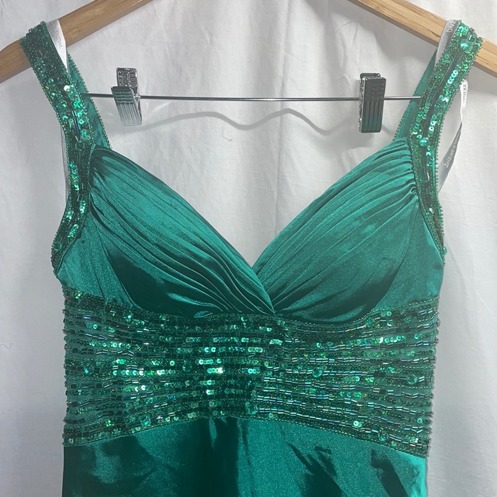 Green prom dress
